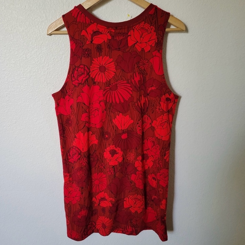 Adidas Originals Trefoil Floral Tank Top Dress - Picture 7 of 7